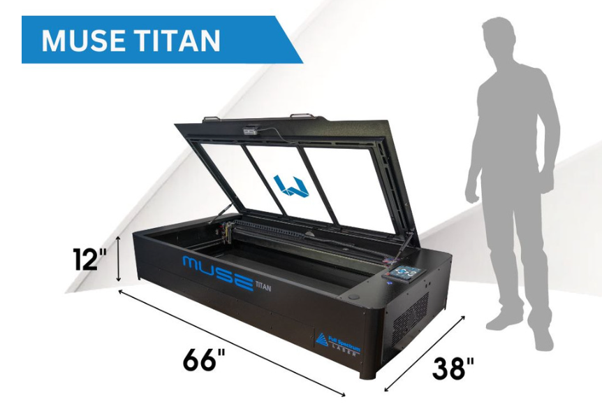 Muse Titan 100W Laser Engraver